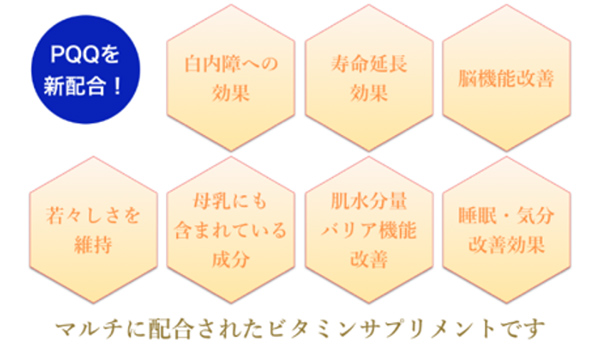 眼と身体の健康に必要な成分を高容量配合