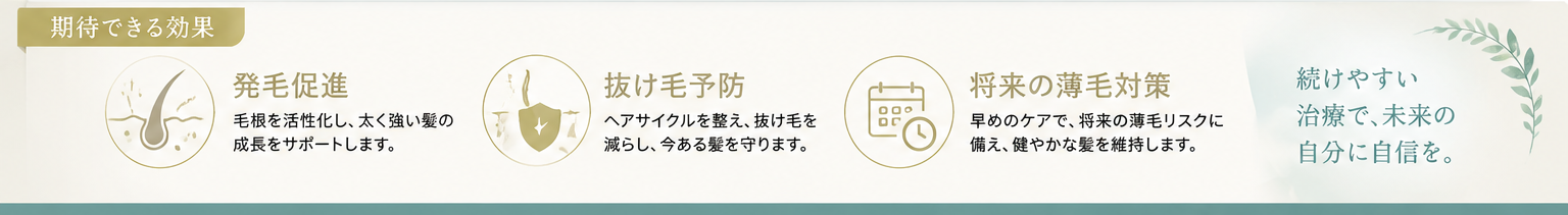 期待できる効果